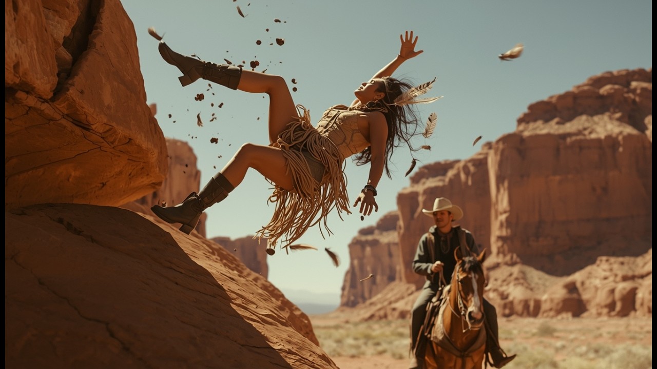 She Fell From the Ridge — The Cowboy Who Carried Her Became Her Only Hope | Wild West Love