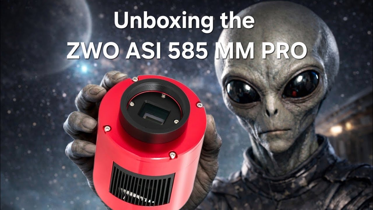 I finally got the ZWO ASI 585 MM PRO (part 1)