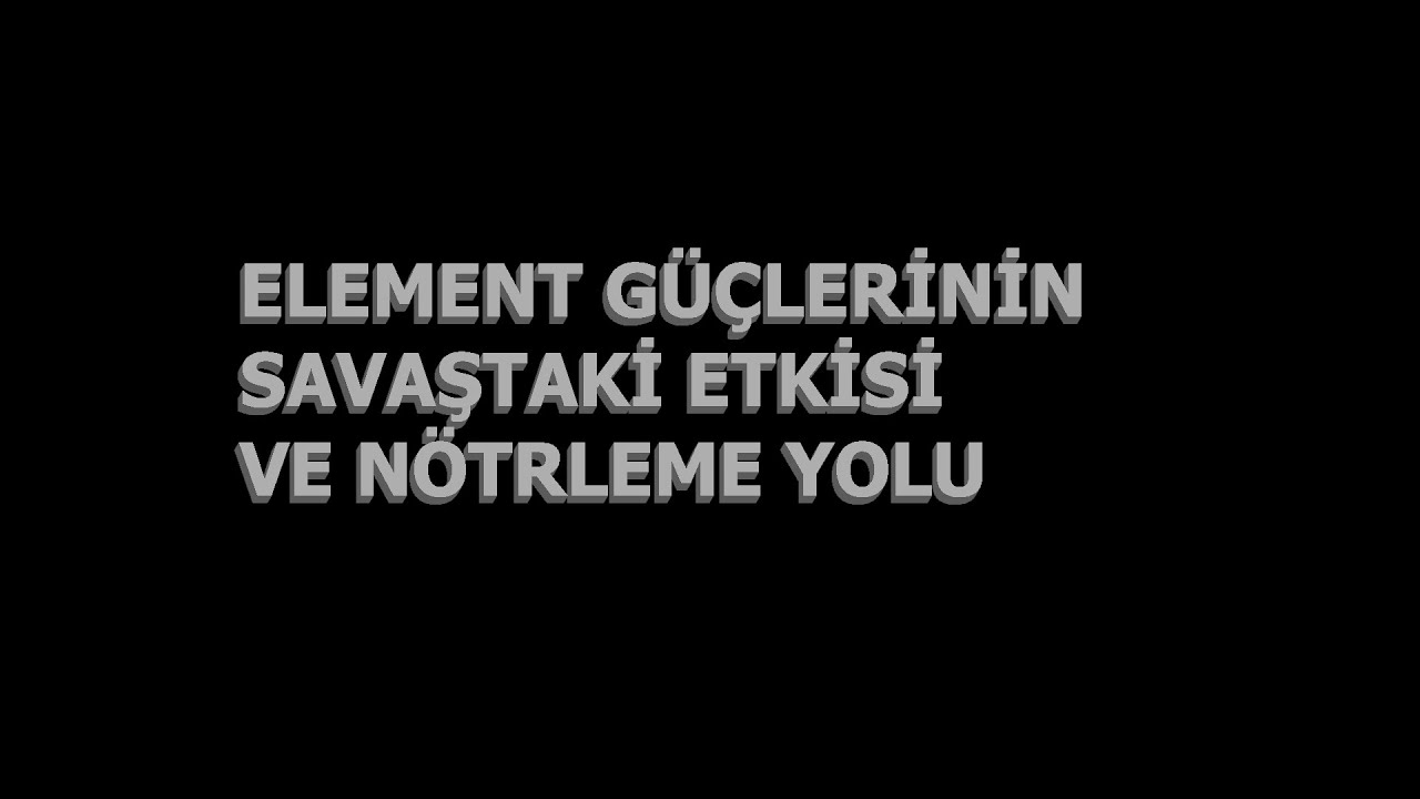 Element g&uuml;c&uuml;nun vsdeki etkisi ve element g&uuml;c&uuml;n&uuml;n verdiği hasarı n&ouml;trleme yolu | Metin2 TR Barbaros