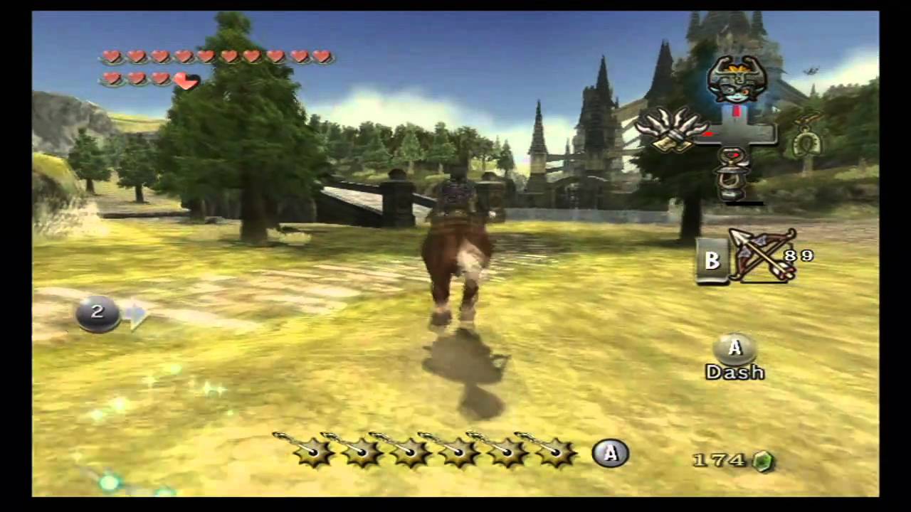 Twilight Princess - Riding through Hyrule Fields