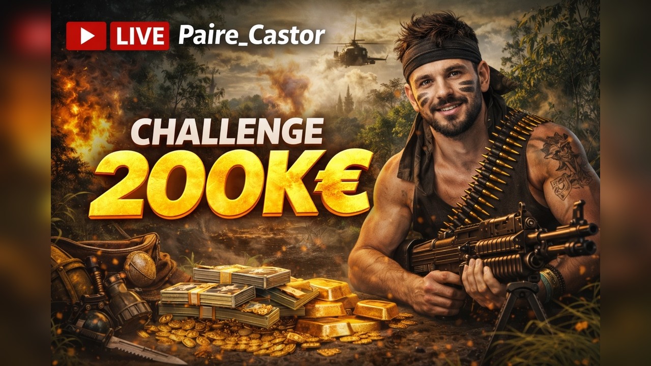 DAY 2 WINAMAX 5O euros / CHALLENGE 200 KE