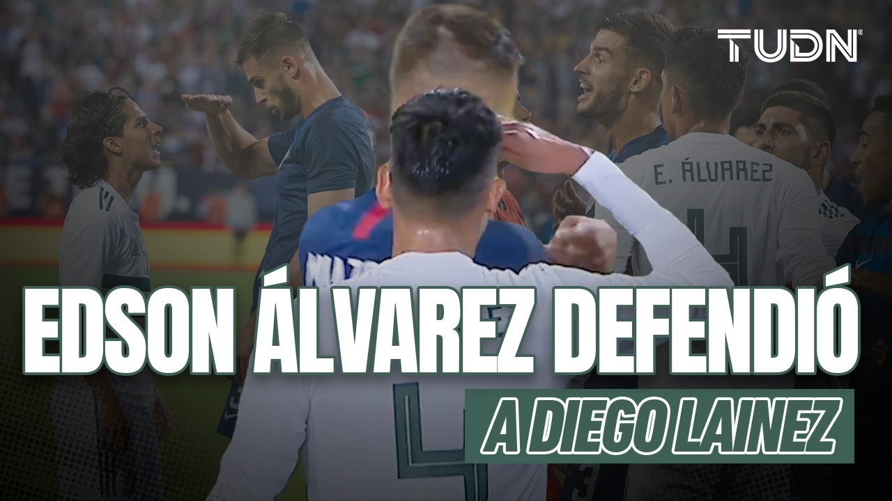 &iexcl;La furia de Edson &Aacute;lvarez vs EUA! 🤯💥 El d&iacute;a que defendi&oacute; a Diego Lainez | TUDN