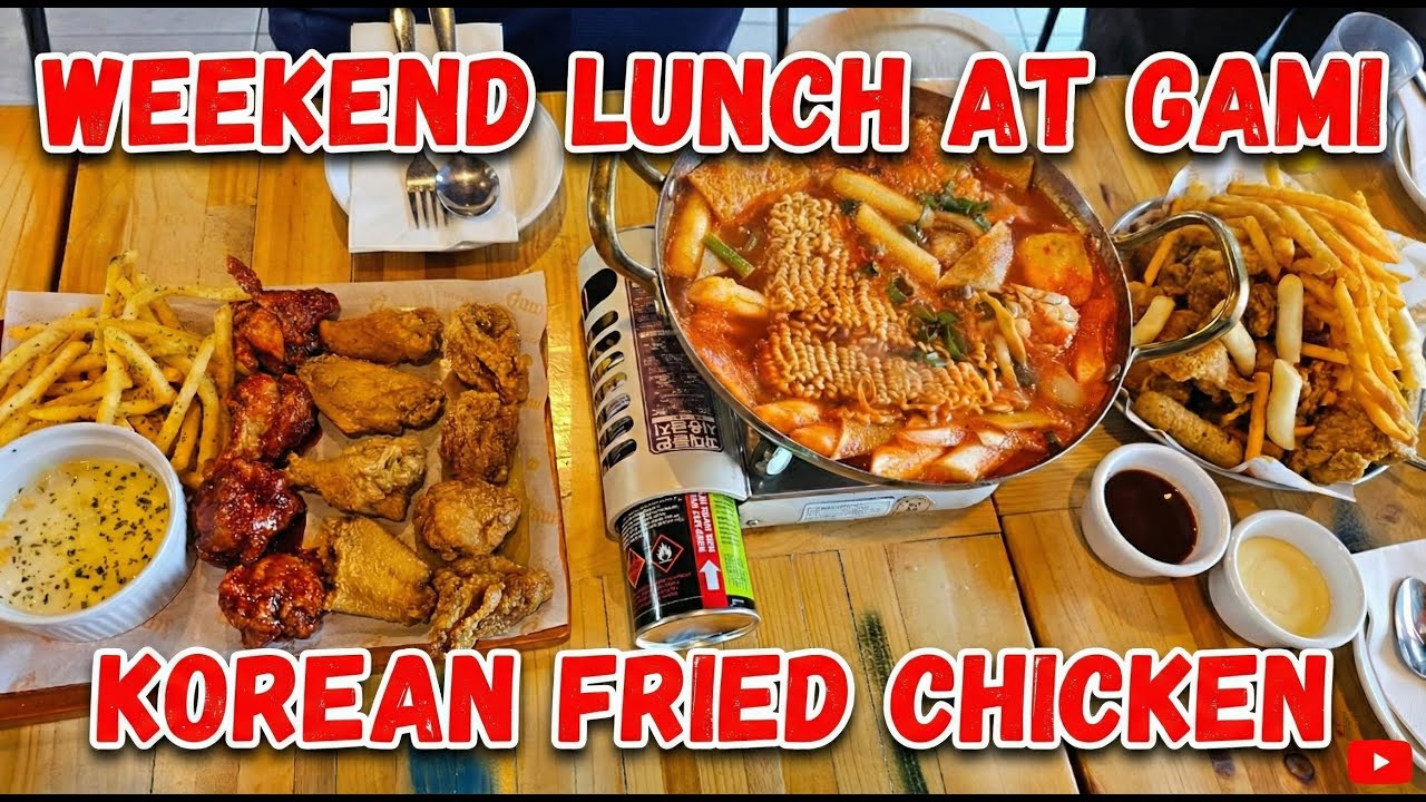 Weekend Lunch At GAMI KOREAN FRIED CHICKEN Springlake SC Caroline Springs VIC Australia