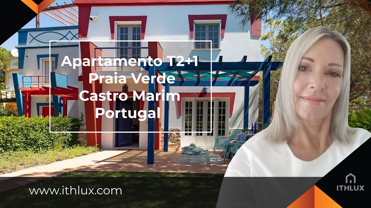ITH1440 Moradia em banda T2+1 localizada na Praia Verde, Castro Marim Janet Stone ITHLUX Tavira