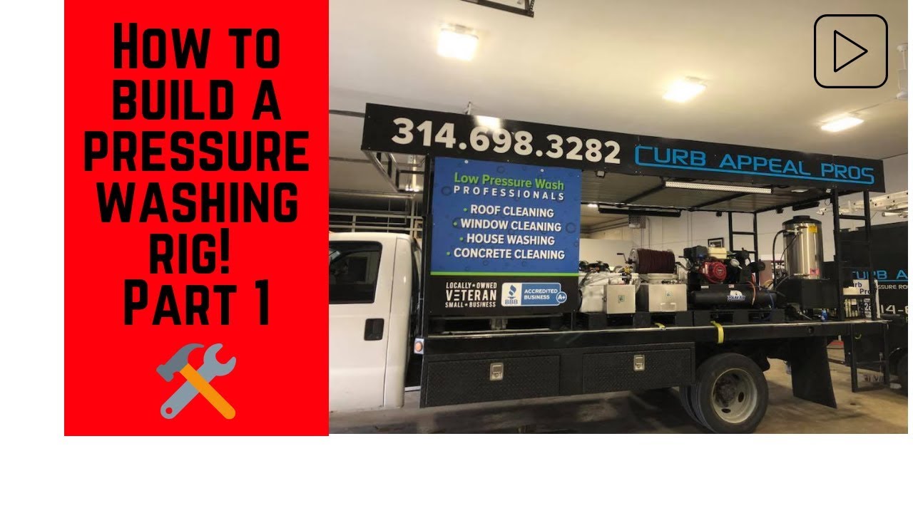 How To Build A Pressure Washing Flatbed Truck - Chapter 1!