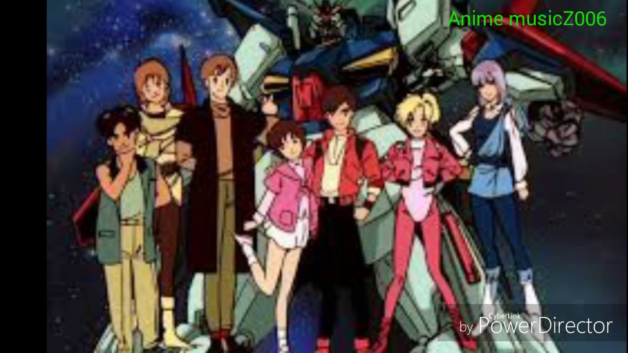 機動戰士高達ZZ Gundam ZZ ed1 時代が泣いてる full