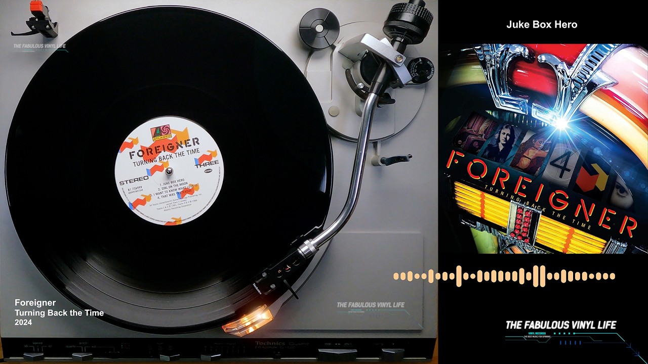 Foreigner ) Turning Back the Time ) 2024 (2LP Atlantic/Rhino US)