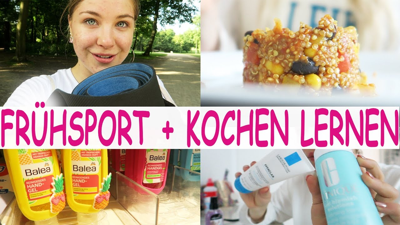 NEUE REZEPTE AUSPROBIEREN, DM EINKAUF + VIDEOS SCHNEIDEN