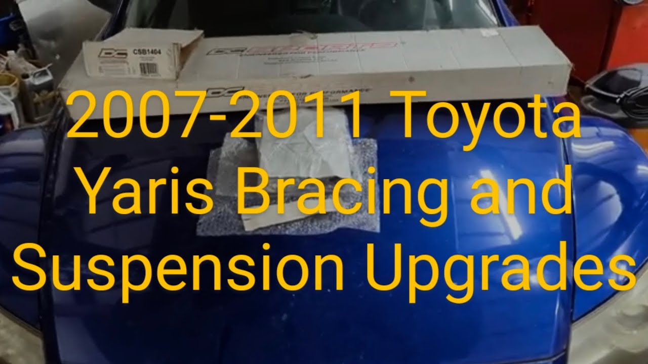 2007-2011 Toyota Yaris DC Sports Strut Tower Bar TRD Rear Sway Bar Megan Coilovers Upgrade SlowKart