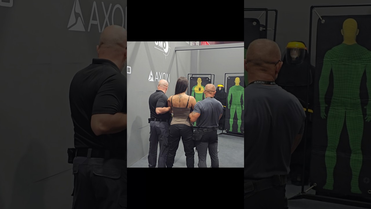 Taser vs Liwia #taser #test #sprawdźmyto #military #militaria
