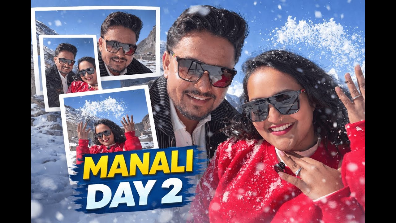 Manali Day 2 – Khoksar’s Snowy Beauty Left Us Speechless 🏔️❄️