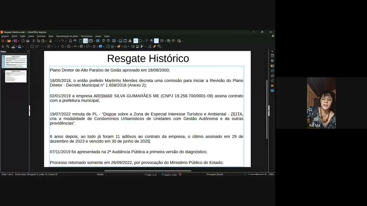 Seminário do Plano Diretor de Alto Paraíso de Goiás   2025 08 13 18 37 GMT 03 00   Recording