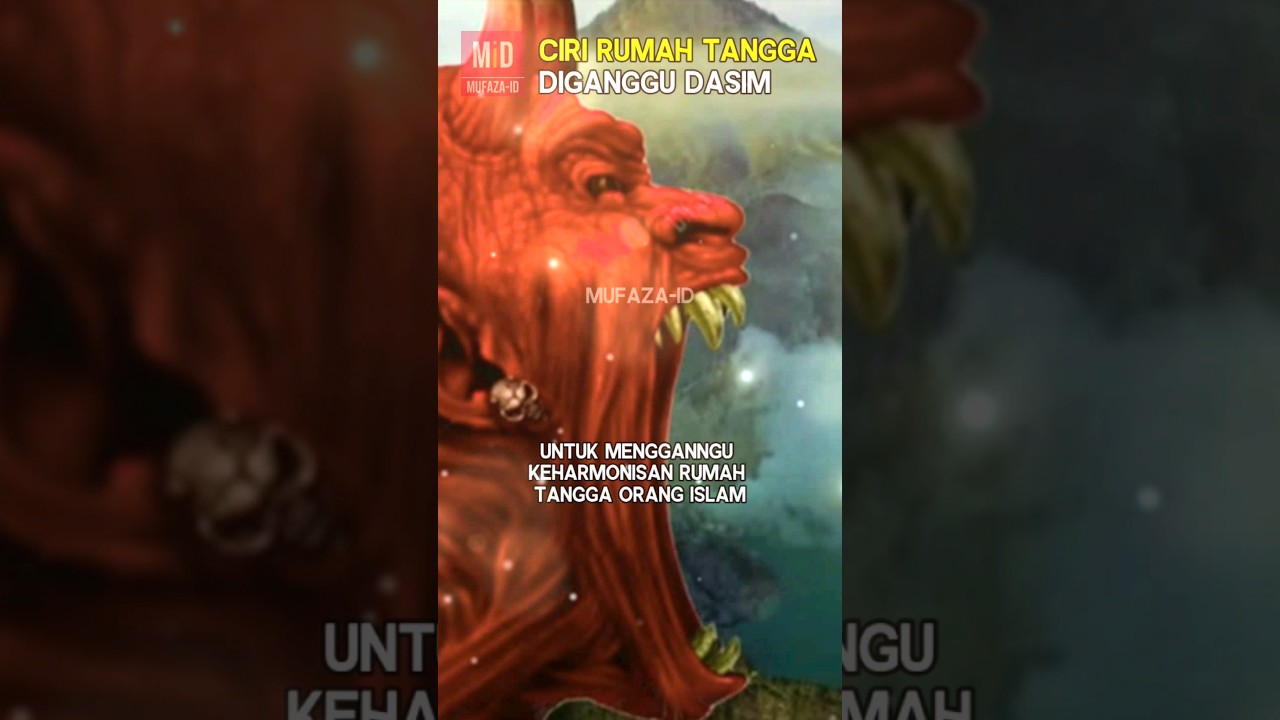 Ciri-Ciri Rumah Tangga Diganggu DASIM #islam #shorts #info #setan