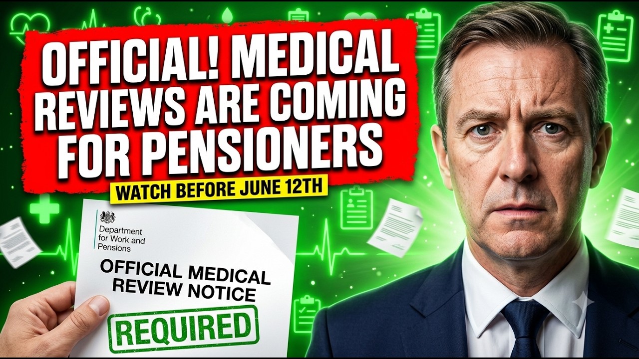 🩸 OFFICIAL! MEDICAL REVIEWS ARE COMING FOR PENSIONERS &mdash; Watch Before June 12th