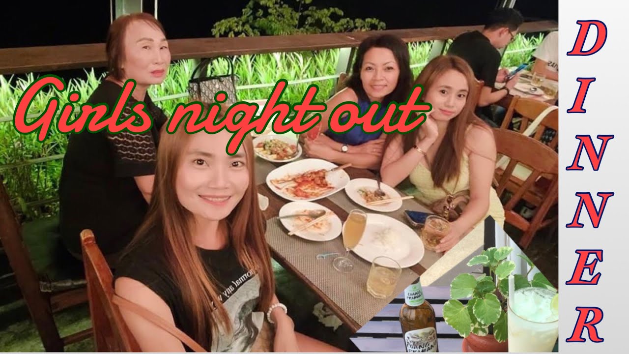 Dinner with the girls @Sunset Restaurant in Thakek Laos