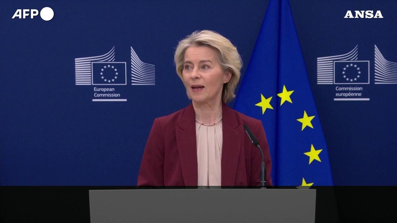 ACCORDO UE per cessare l'import di GAS RUSSO. VON DER LEYEN: "Giorno storico, alba di una nuova era"