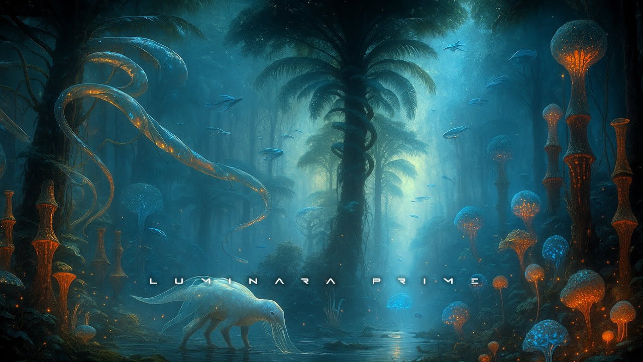 L U M I N A R A   P R I M E - Atmospheric Encounter ( Midweek Dystopia 57 ) - Space Ambient Music