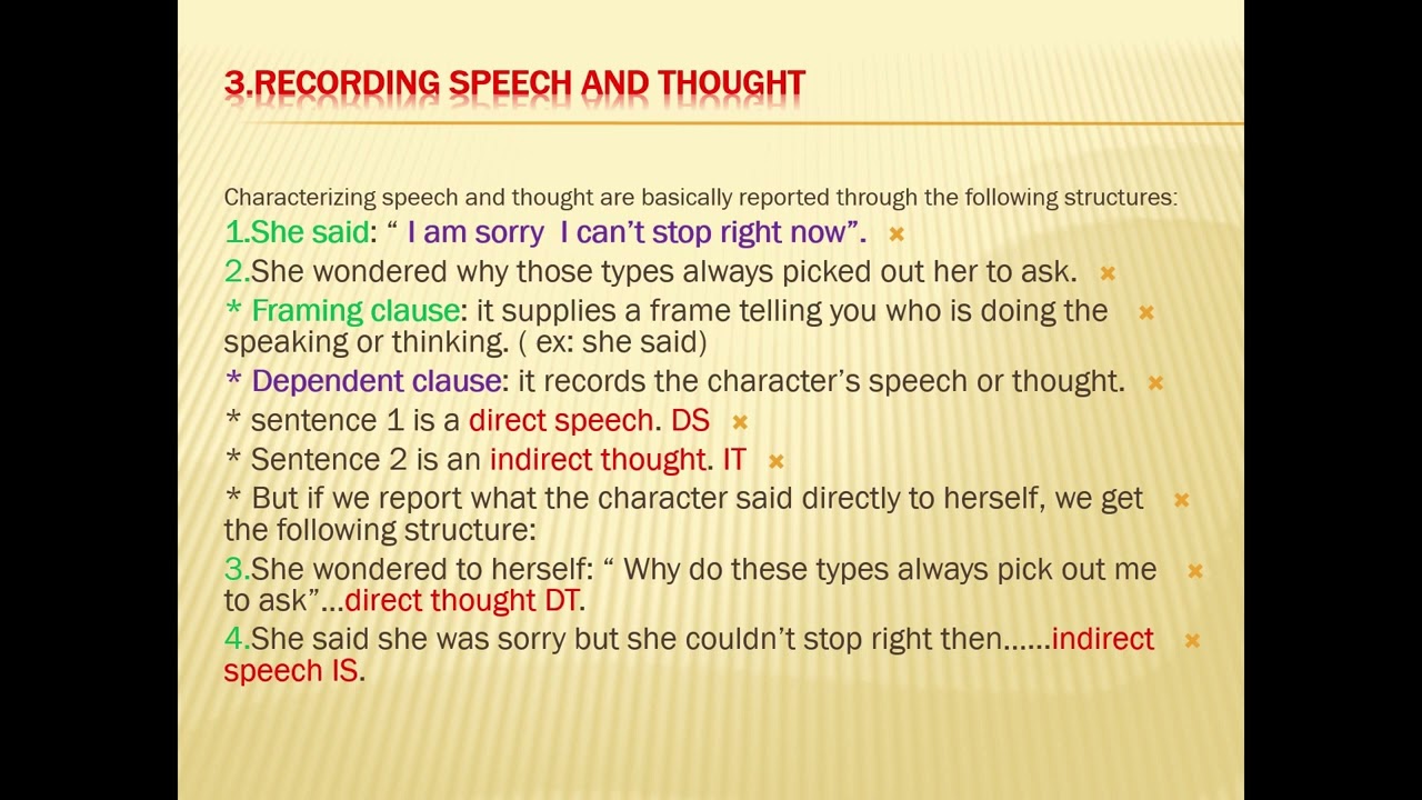 literary stylistics part 03