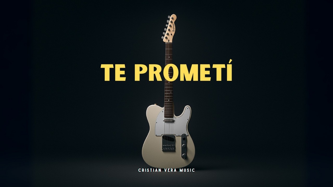 BASE DE GUITARRA 💔 “TE PROMETÍ” | Sad R&B Guitar Type Beat I GUITAR TYPE BEAT