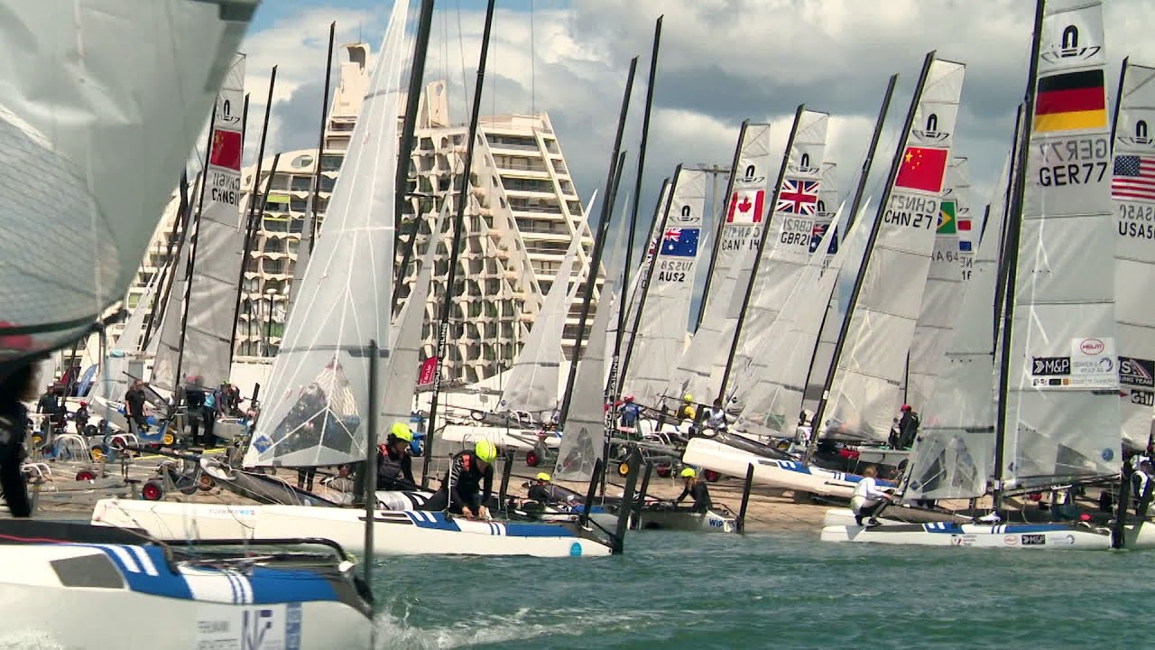 La Grande-Motte : voile et championnat de catamarans avant les JO de Paris 2024