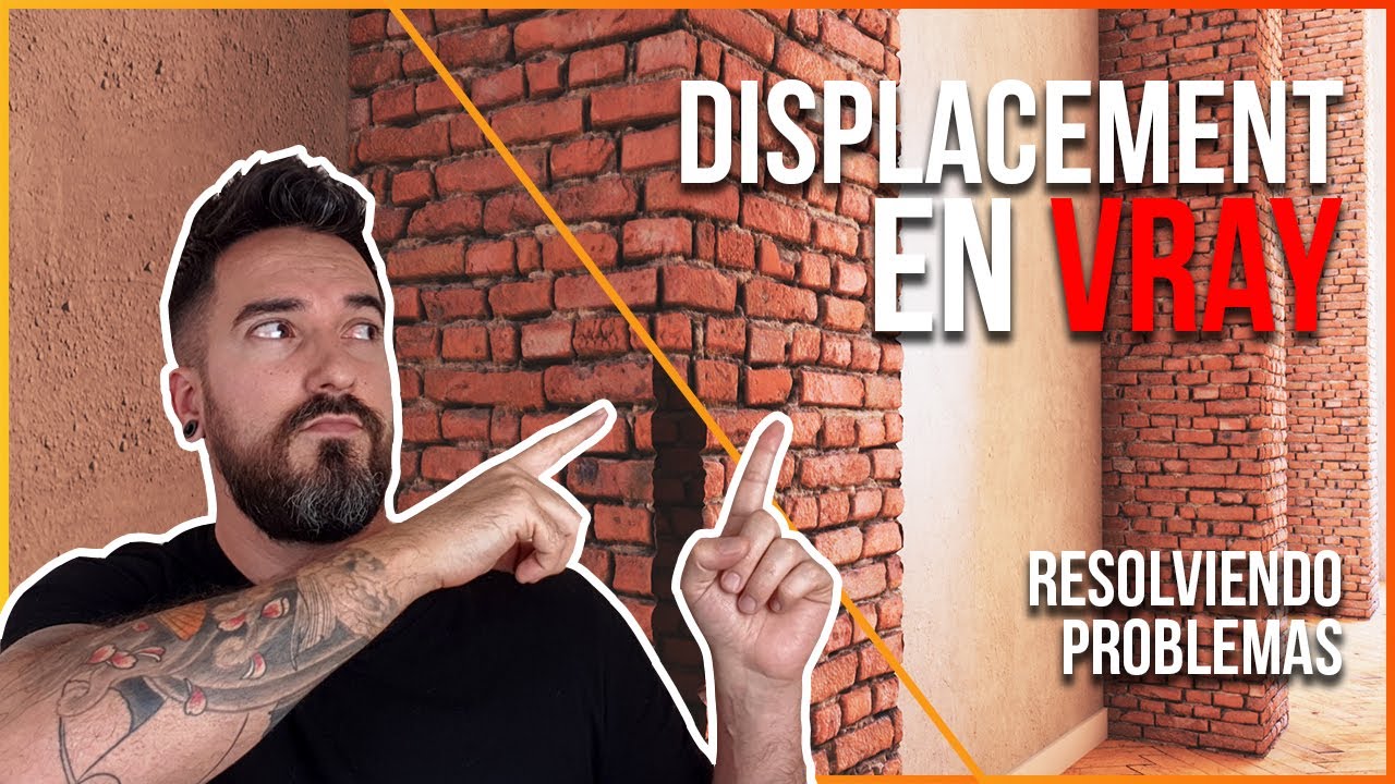 🧱DESPLAZAMIENTO Vray Sketchup 🧱