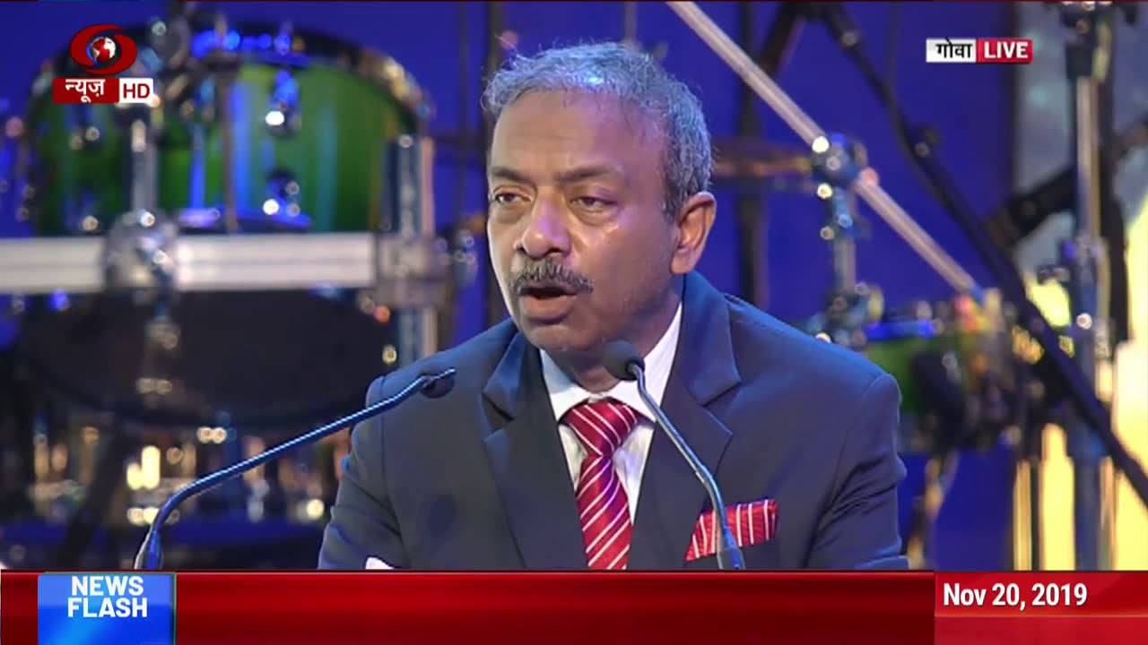 I&B Ministry, Secretary, Shri Amit Khare extends his warmest welcome to the audience at IFFI50