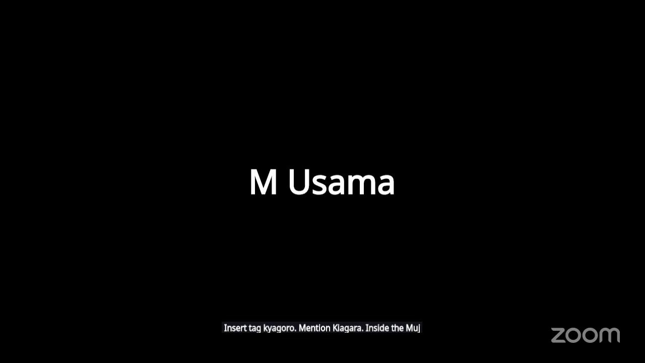 M Usama zoom meeting