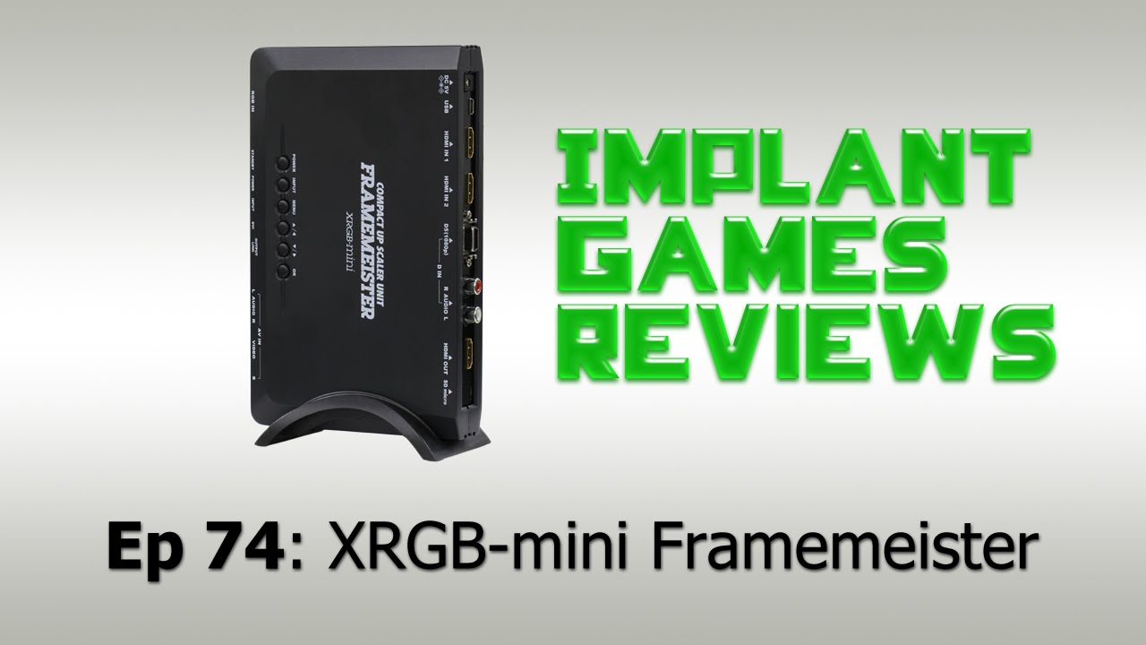 XRGB-mini Framemeister Review 60 fps