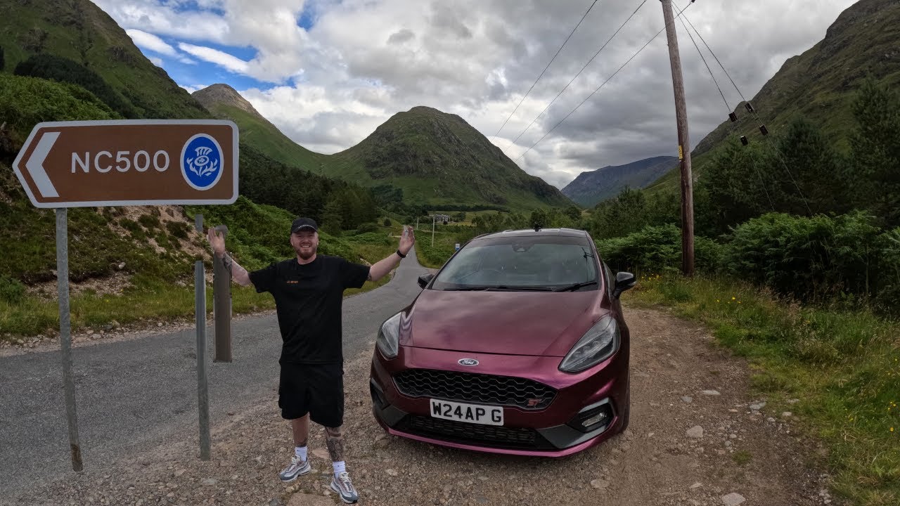 Scotland NC500 road trip in my Ford Fiesta ST Performance Edition