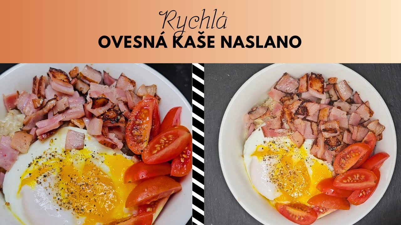Nejlep&scaron;&iacute; slan&aacute; ovesn&aacute; ka&scaron;e za 10 minut
