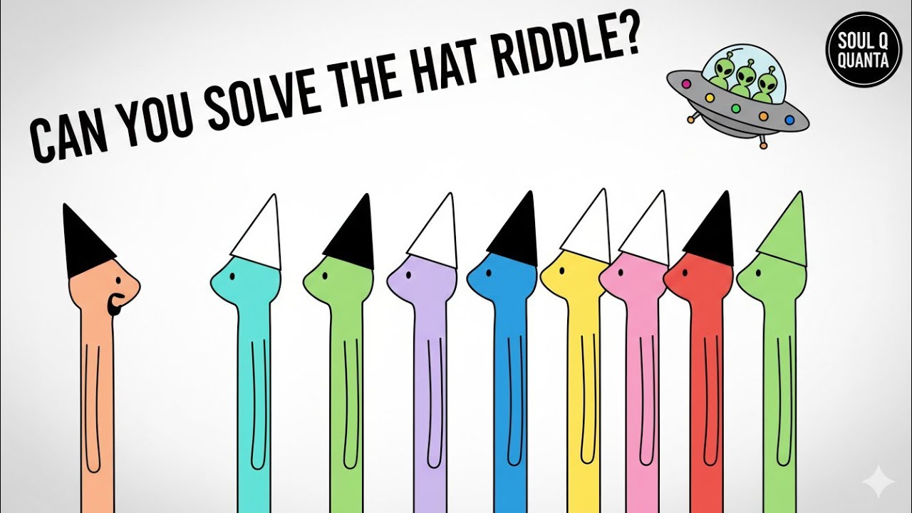 Only Geniuses Solve This Prisoner Hat Puzzle! | Mind Logic Explained
