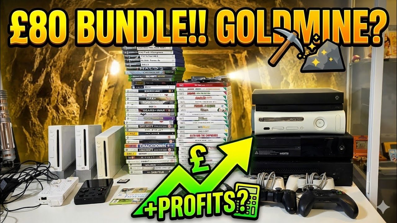 Огромный комплект консоли за 80 фунтов! От Facebook Marketplace до прибыли на eBay 💰🎮 #ebay #ebay...