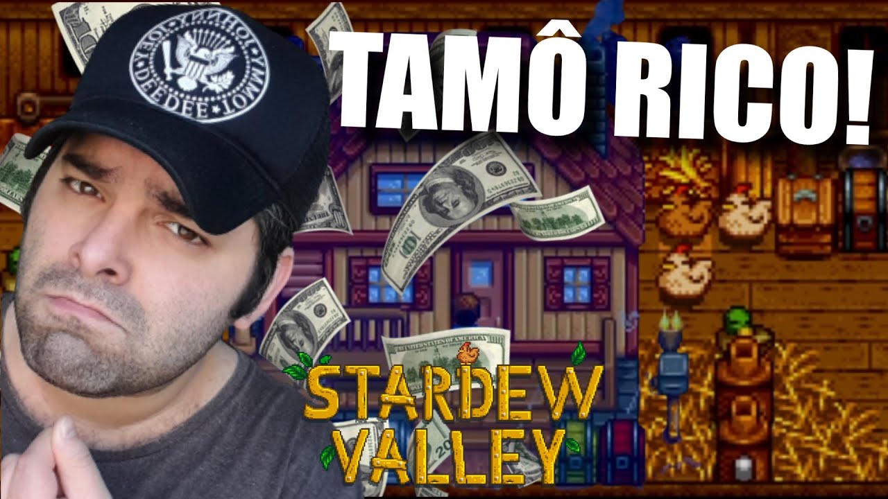 MUITO DINHEIRO NA FAZENDA 💰 STARDEW VALLEY #06 🎮 GERSONICO GAMES