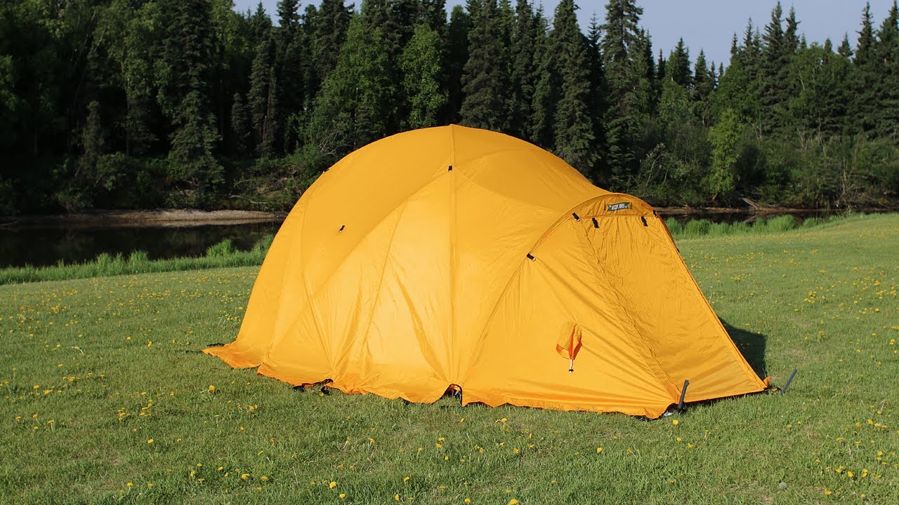 Arctic Oven Igloo Hot Tent Setup Video