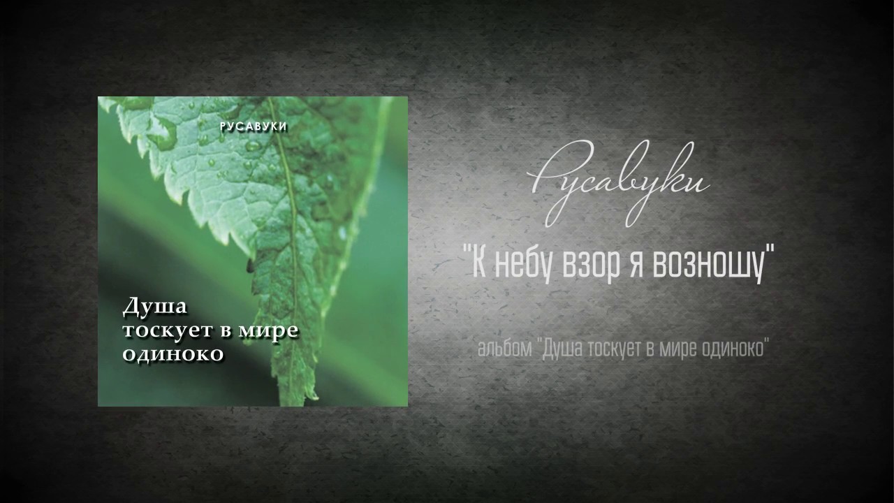 #7 К небу взор я возношу - 