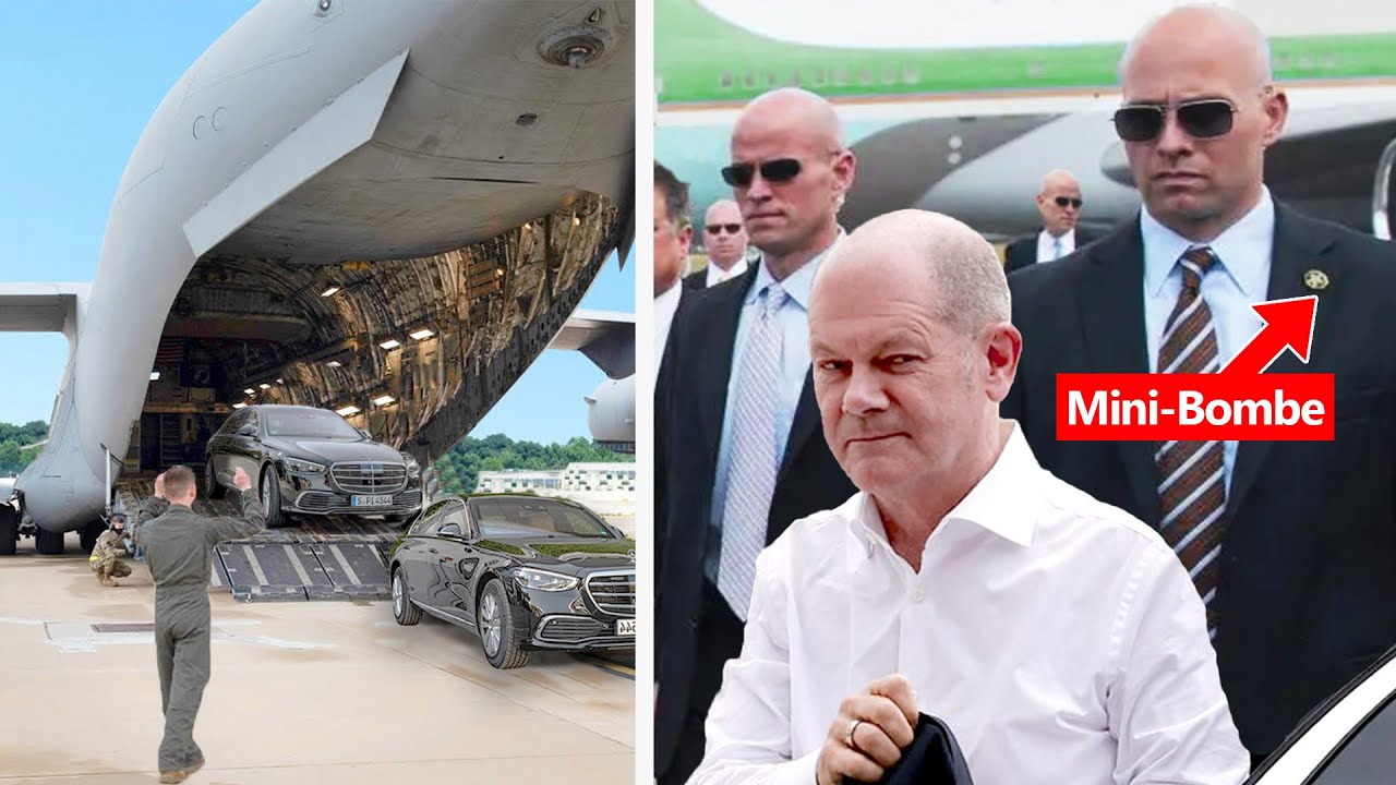 So krass wird der neue Kanzler Scholz beschützt