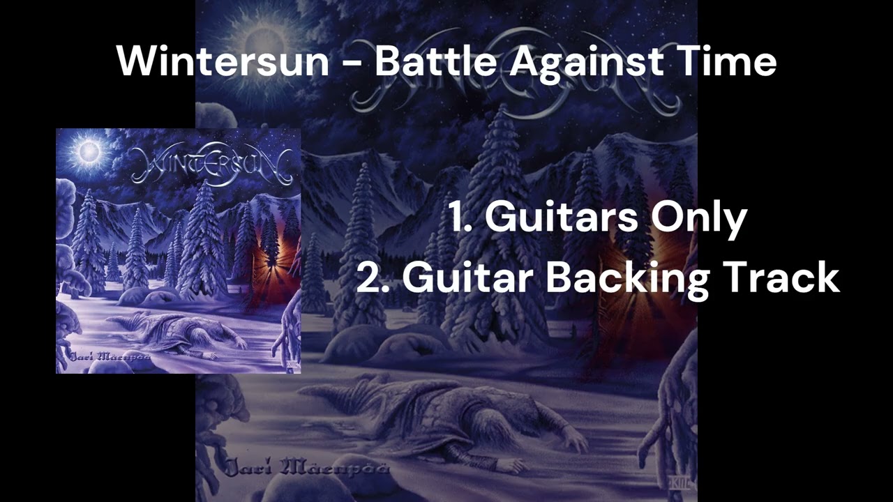 Wintersun - Battle Against Time (Guitars Only & Guitar Backing Track)