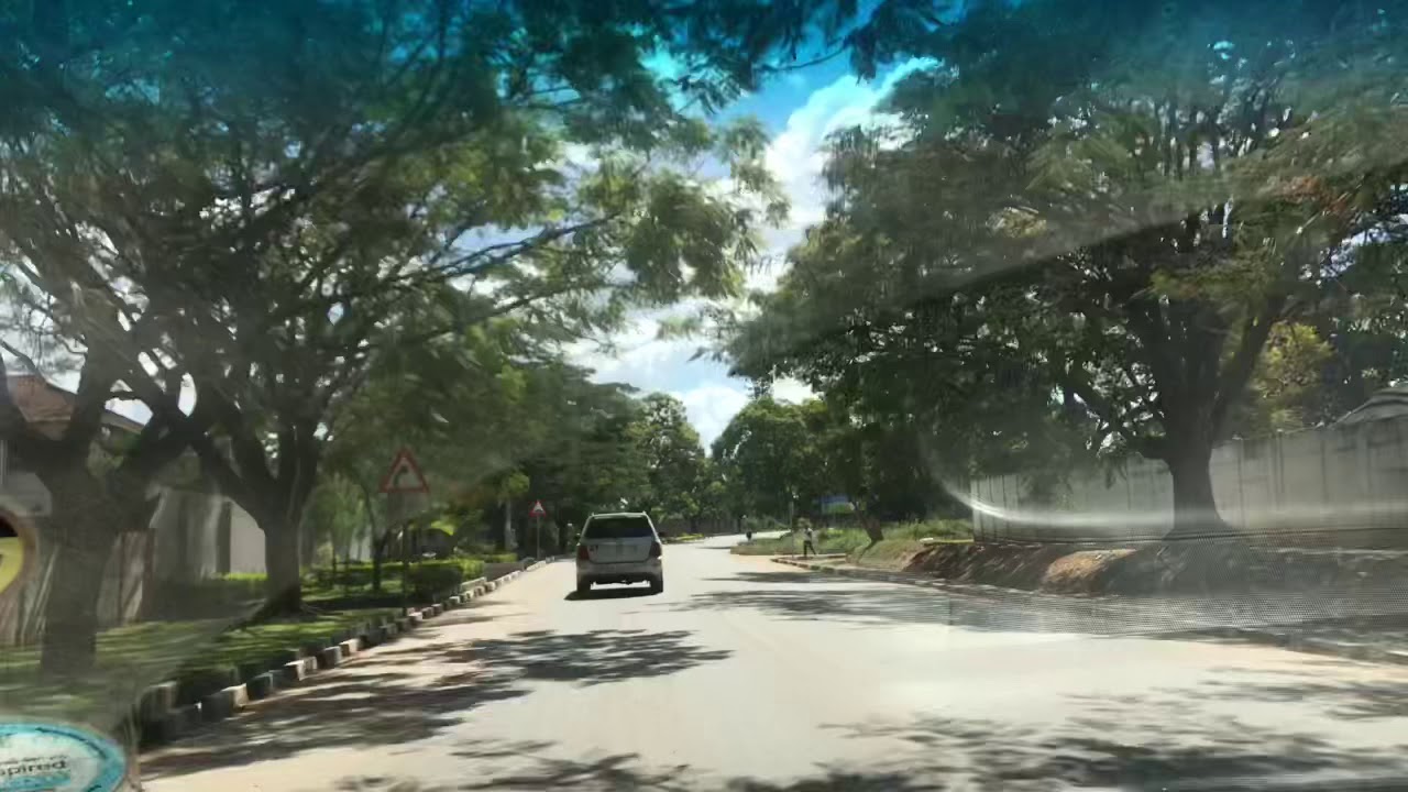 A RIDE THROUGH SUBURBIA KITWE, ZAMBIA.