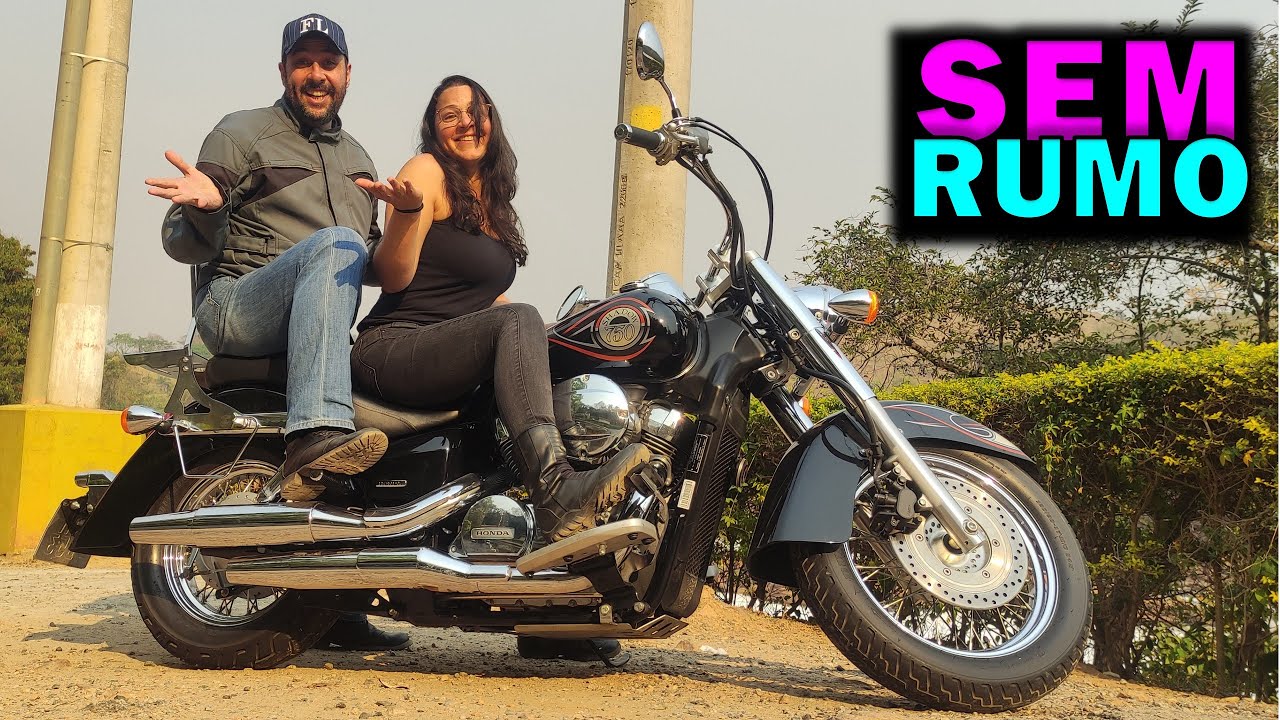 PASSEIO de MOTO / RAINHA da PRAIA / SEM RUMO / Est. dos Romeiros