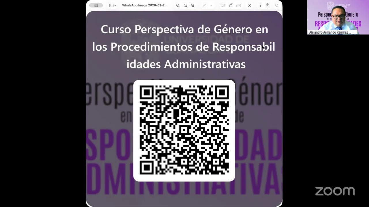 Curso Perspectiva de Género en los Procedimientos de Responsabilidades Administrativas