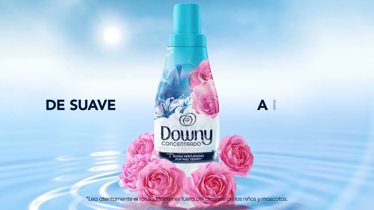 Un poquito de Downy, un mont&oacute;n de perfume