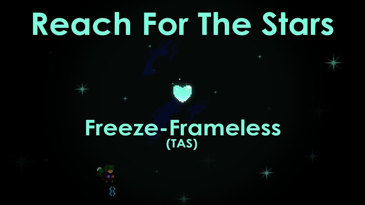 Reach For The Stars Without Freeze Frames (TAS) | (Modded Celeste)