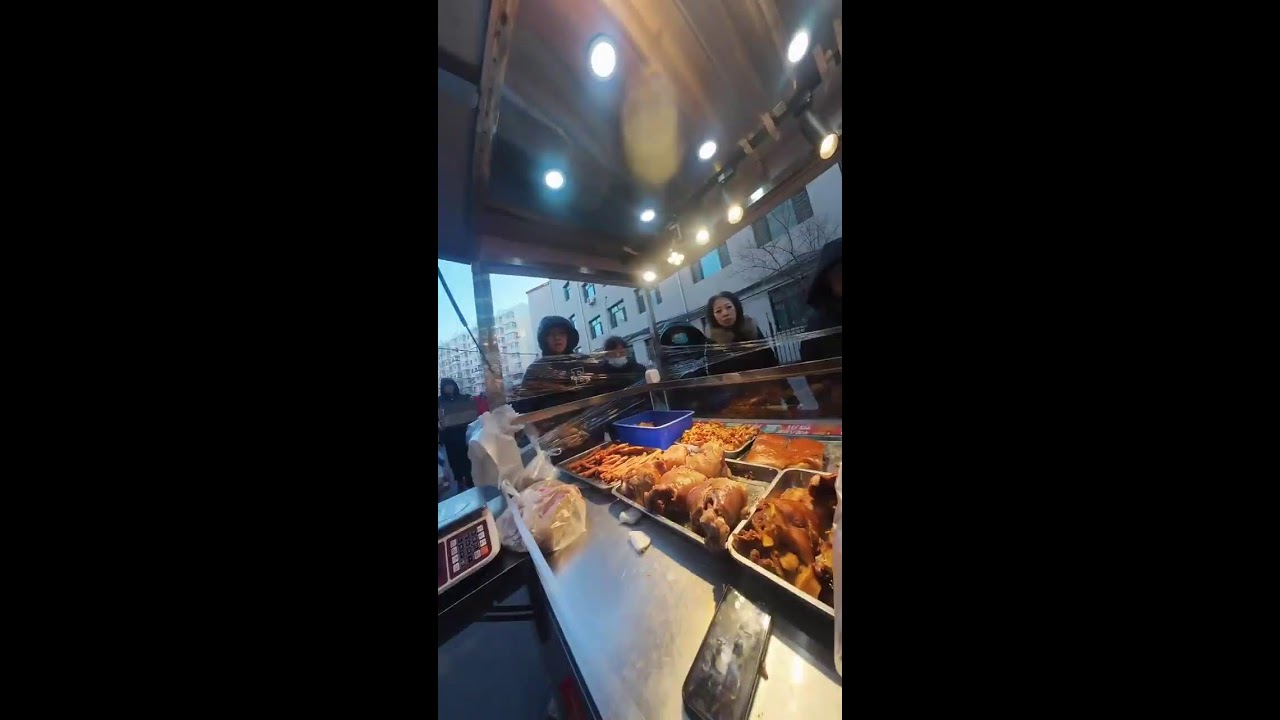 Chinese cooked and marinated food