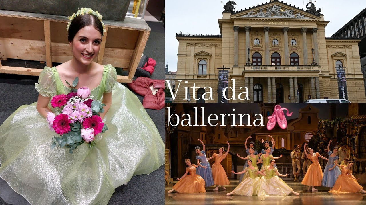 danzo il balletto COPPELIA per la prima volta al teatro di PRAGA🎀 Vlog
