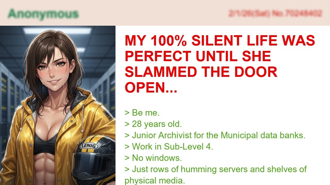 My 100% Silent Life Was Perfect Until SHE Slammed The Door Open...