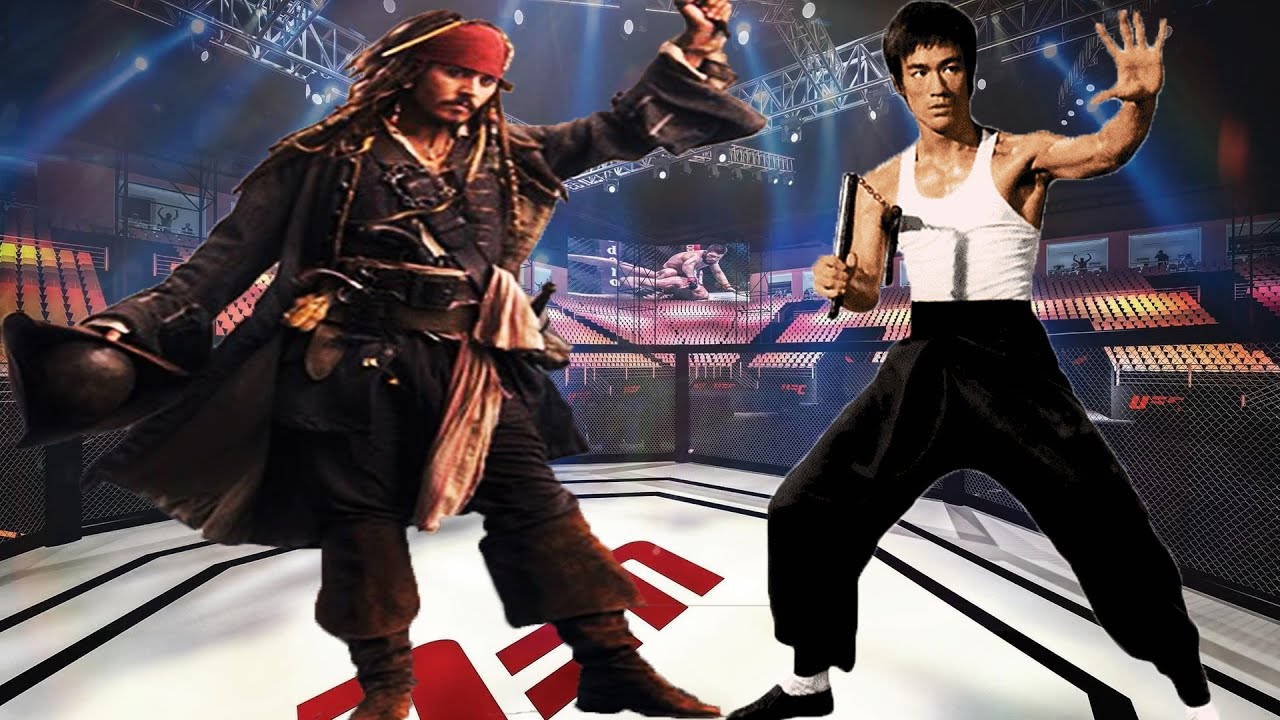 UFC 5 | Брюс Ли против Джонни Дипа (Пират Джек Спарров)