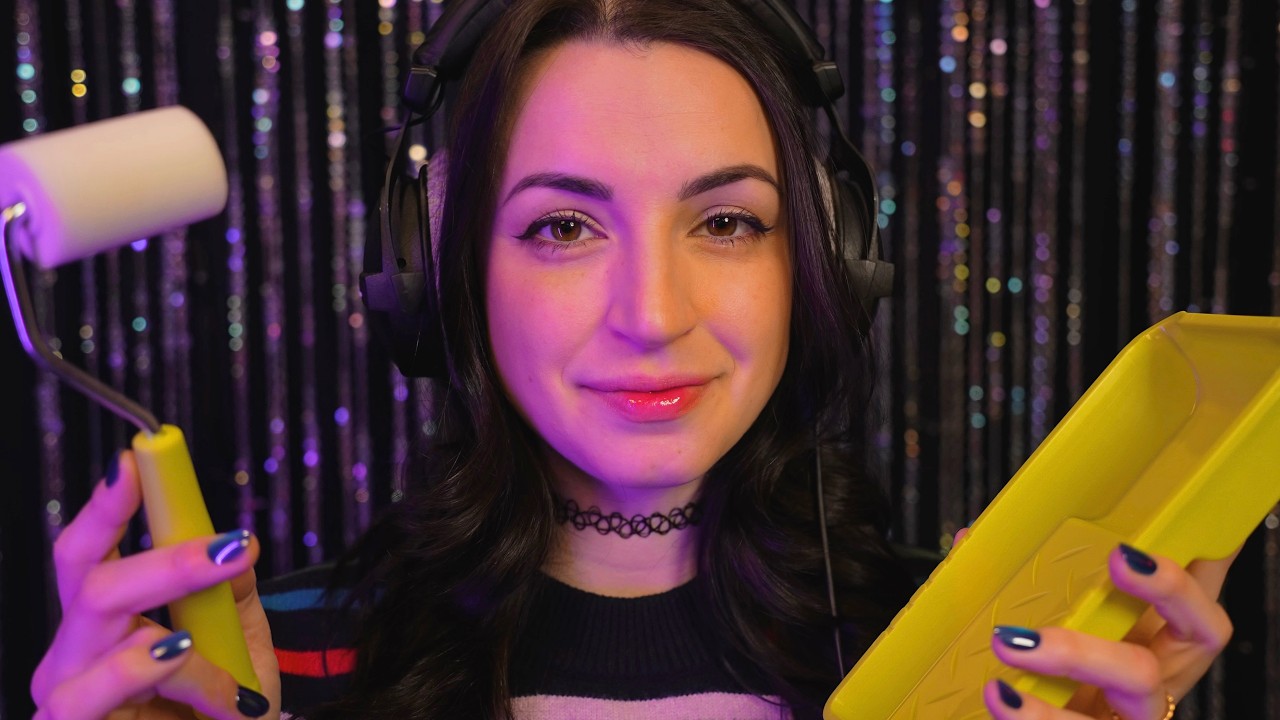 ASMR | Just Paint Rolling Your Face (Infinitely Loopable for Longer Enjoyment!)