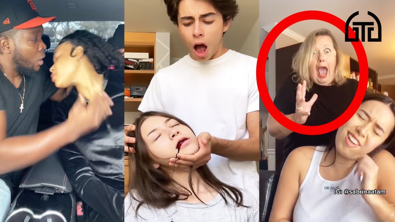 Neck Break Prank😂 | Broke Neck Prank on BF😂 | Broken Neck with Pasta Prank🤪 | TikTok compilations