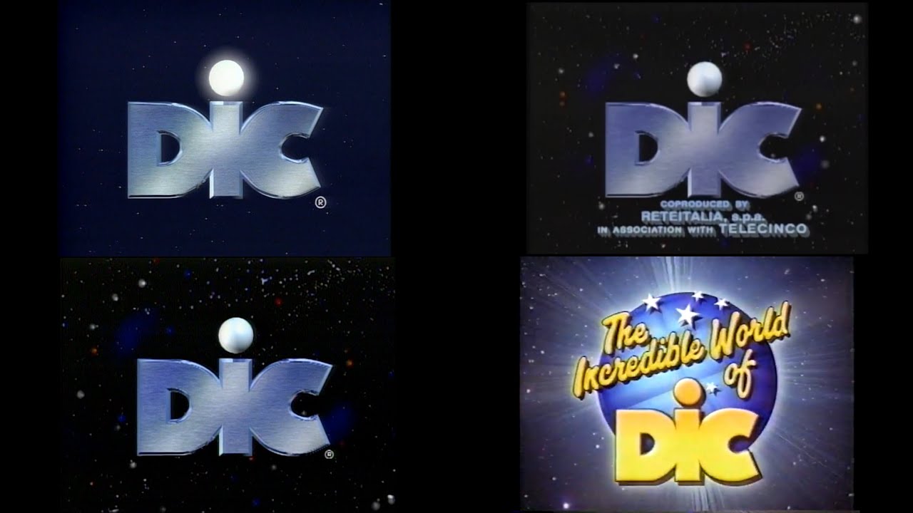 DiC Entertainment: &ldquo;Kid in Bed&rdquo; Logo Evolution (1987-2001; 2003) 