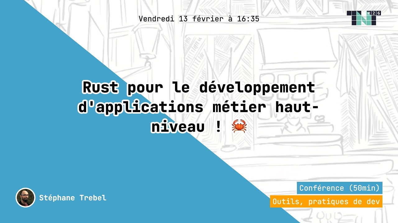 Rust pour le développement d'applications métier haut-niveau ! 🦀